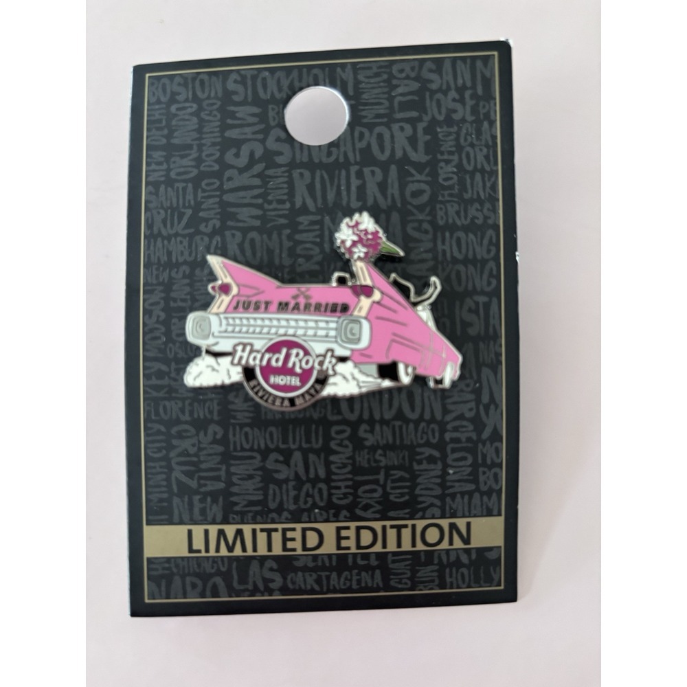 Limited Edition, Just Married Hard, Rock Hotel, Bouquet Toss Cadillac Hard‎ Rock